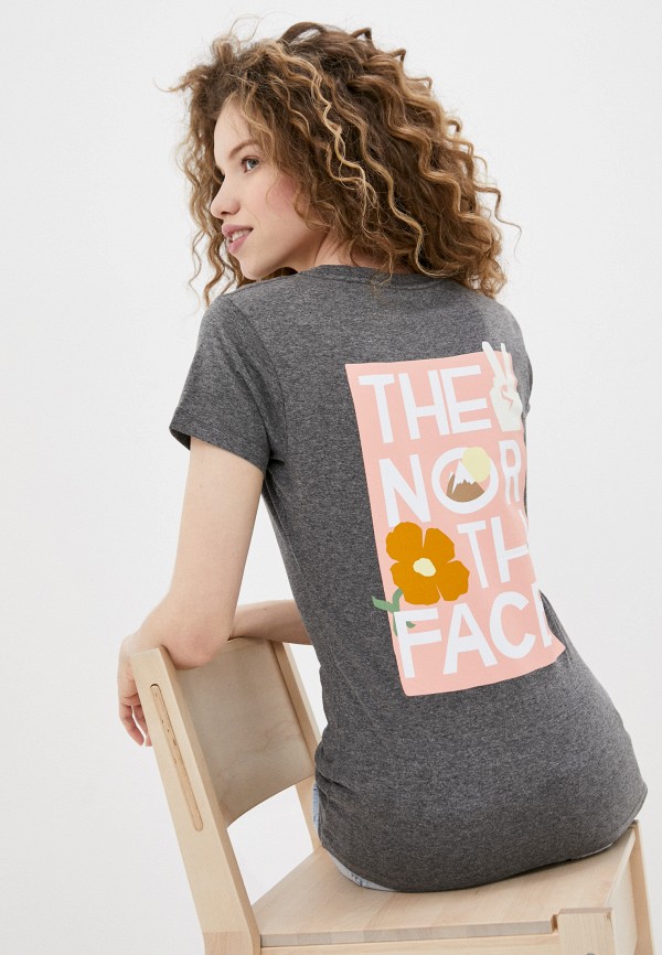 

Футболка The North Face, Серый, W GRAPHIC S/S TEE