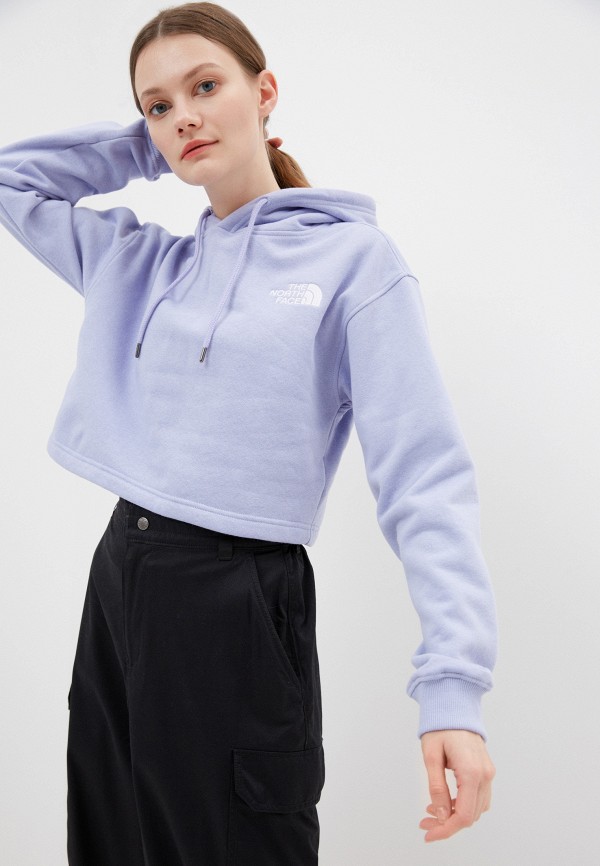 

Худи The North Face, Фиолетовый, W TRND CRP DRP PO