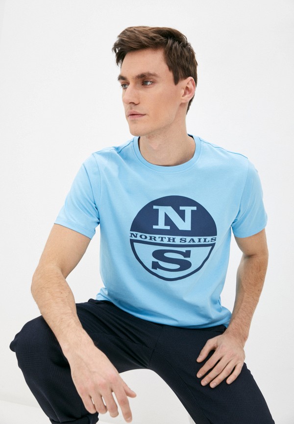 

Футболка North Sails, Голубой, North Sails RTLAAC295401