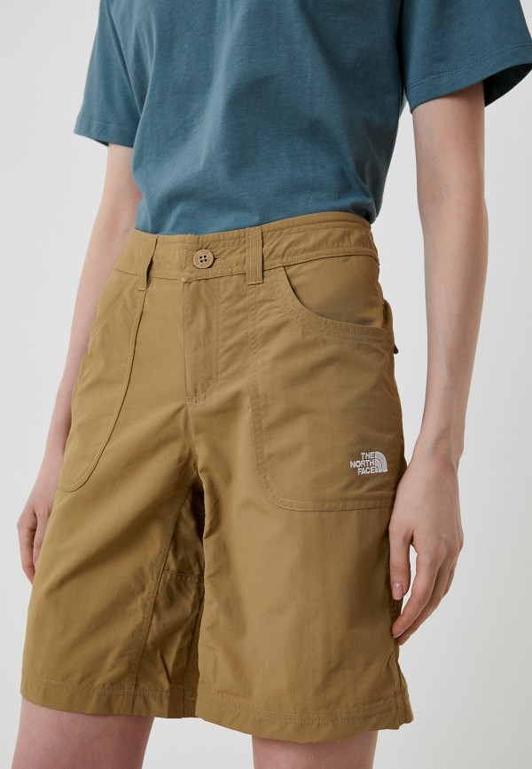 

Шорты The North Face, Коричневый, UPF 50+, W HORIZON SUNNYSIDE SHORT - EU