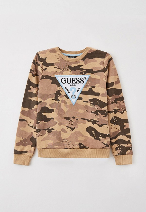 

Свитшот Guess, Коричневый, Guess RTLAAC339601