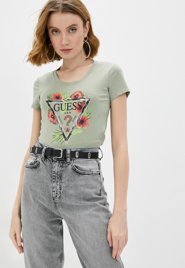 

Футболка Guess Jeans, Зеленый