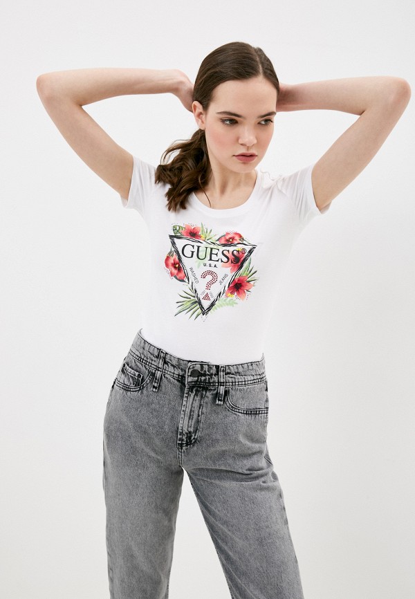 

Футболка Guess Jeans, Белый