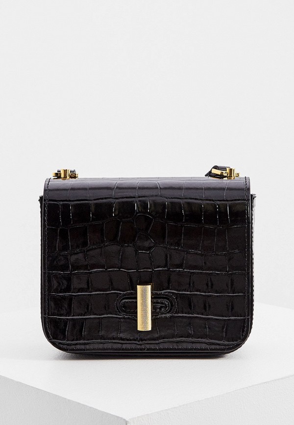 

Сумка Coccinelle, Черный, FEDRA CROCO SHINY SOFT