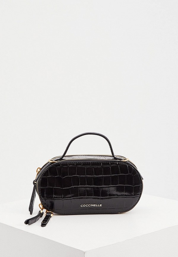

Сумка Coccinelle, Черный, JULES CROCO SHINY SOFT