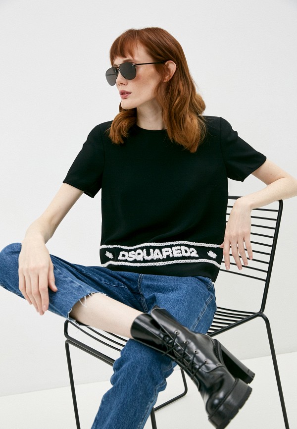 

Блуза Dsquared2, Черный