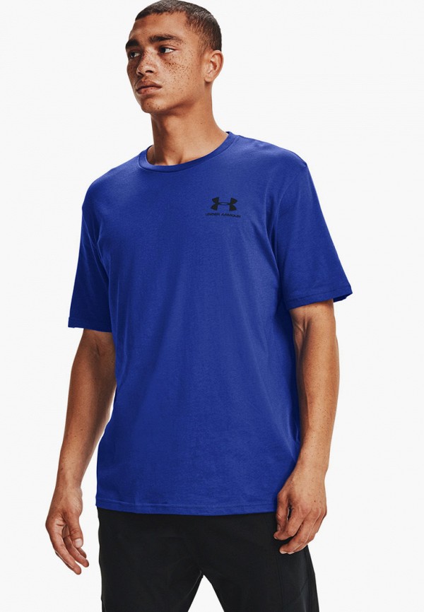 

Футболка спортивная Under Armour, Синий, UA SPORTSTYLE LC SS