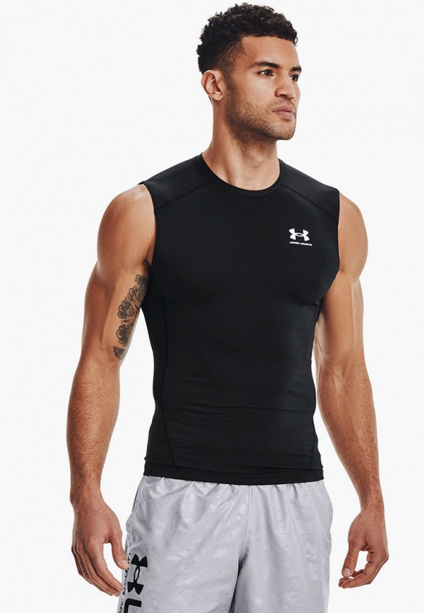 

Майка спортивная Under Armour, Черный, UA HG Armour Comp SL