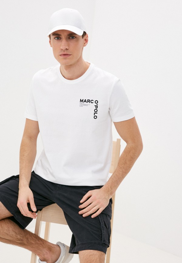 

Футболка Marc O'Polo, Белый, Marc O'Polo RTLAAC419701