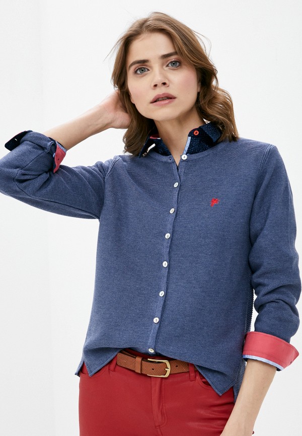 

Кардиган Denim Culture, Синий, Denim Culture RTLAAC458201