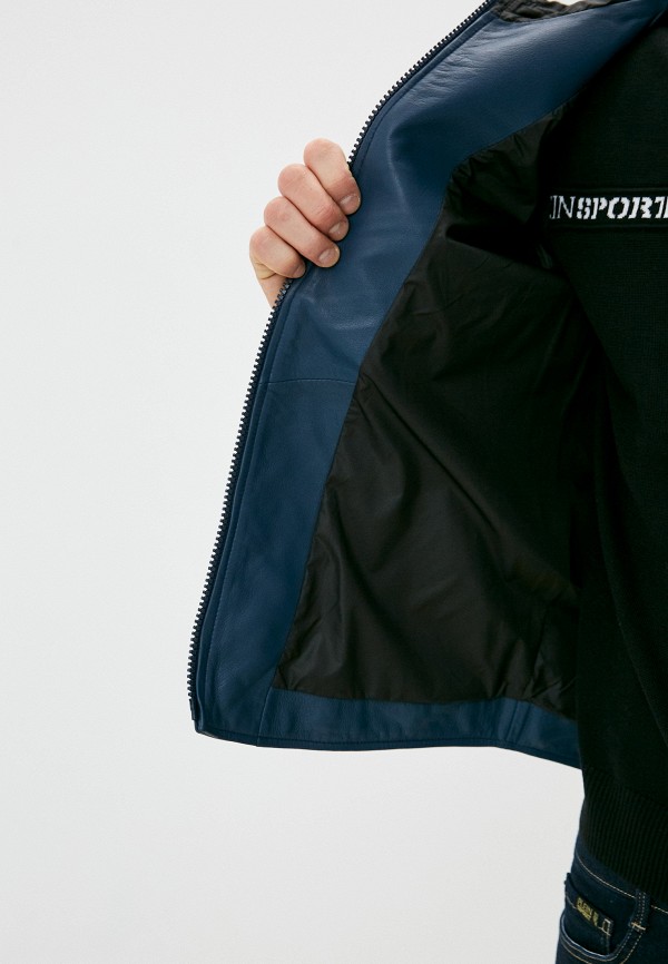 фото Куртка кожаная plein sport