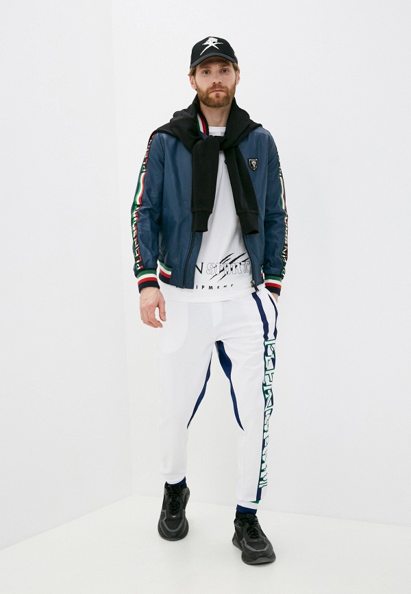 фото Куртка кожаная plein sport