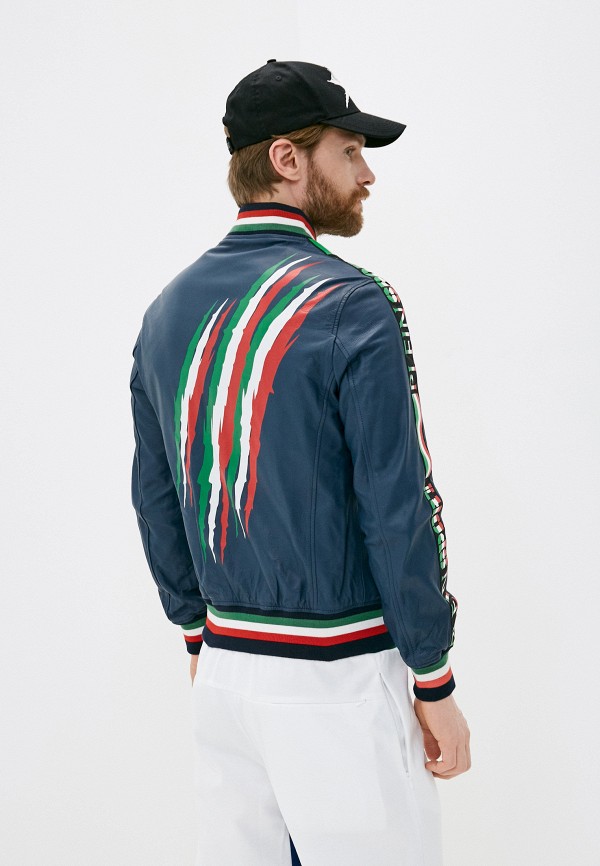 фото Куртка кожаная plein sport