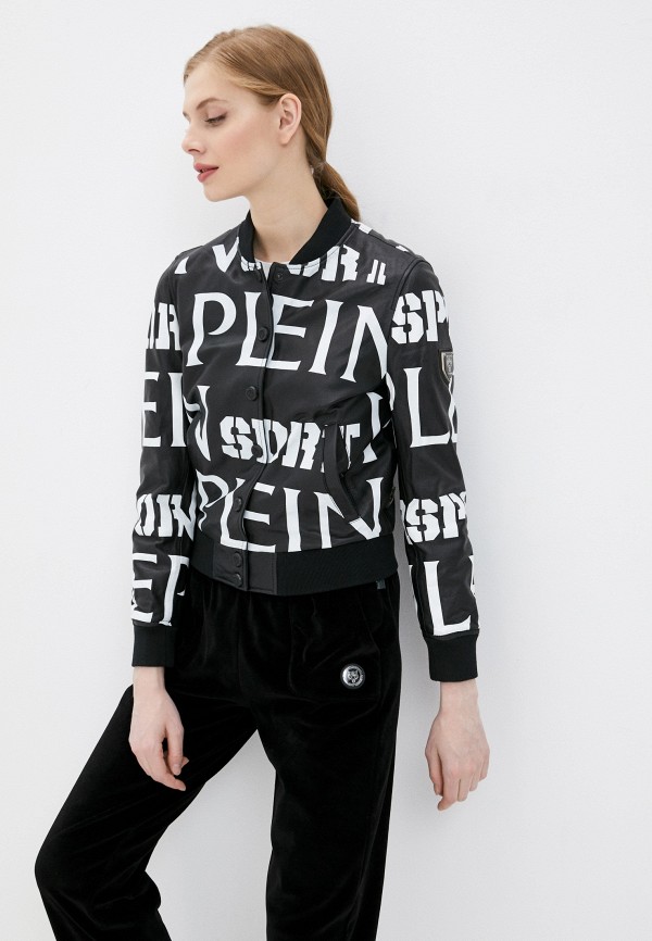 

Куртка кожаная Plein Sport, Черный