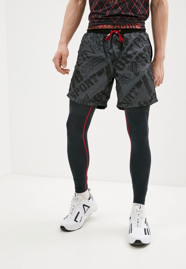 

Шорты спортивные Plein Sport, Серый