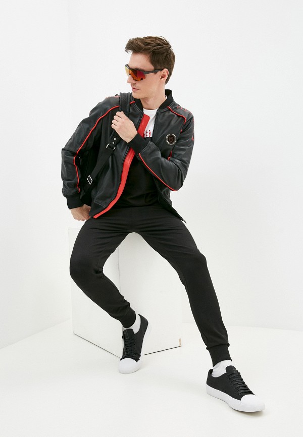 фото Куртка кожаная plein sport