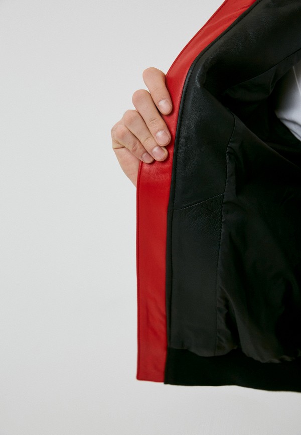 фото Куртка кожаная plein sport