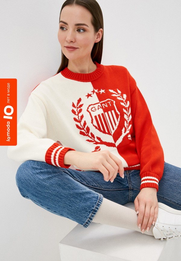 

Джемпер Gant, Красный, Gant RTLAAC716701