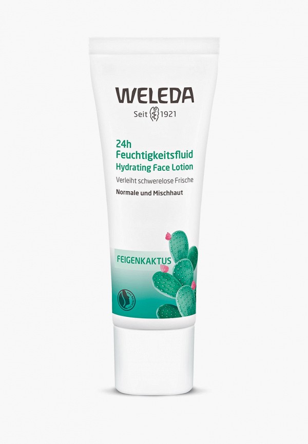 

Флюид для лица Weleda, Прозрачный, Увлажняющий, 24 часа, 30 мл