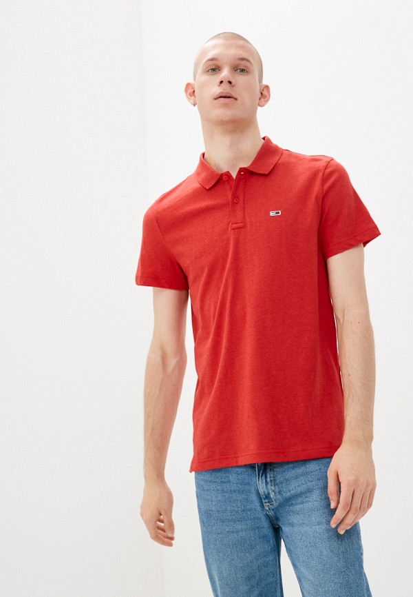 

Поло Tommy Jeans, Красный