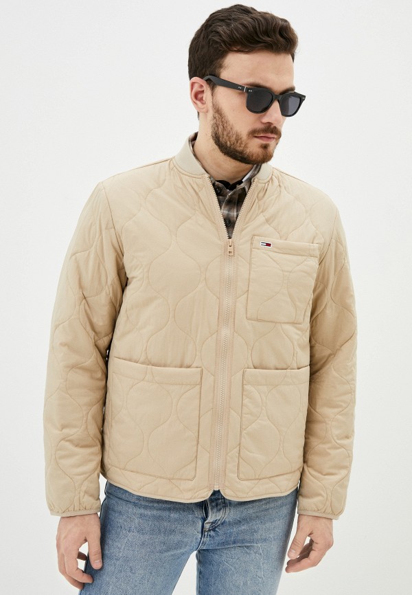 

Куртка утепленная Tommy Jeans, Бежевый