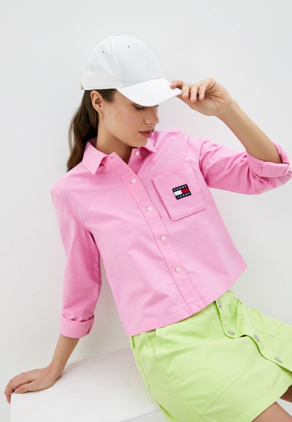 

Рубашка Tommy Jeans, Розовый