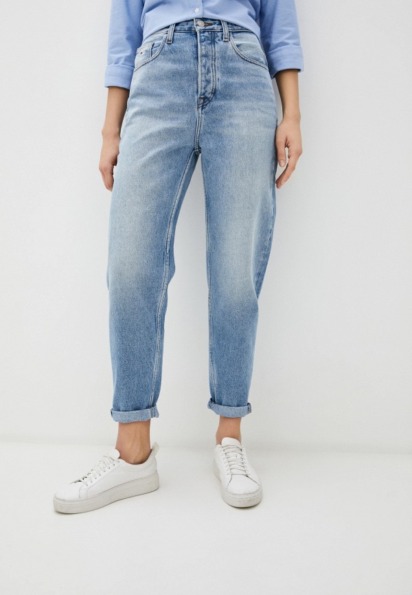 

Джинсы Tommy Jeans, Голубой, MOM JEAN ULTRA HR