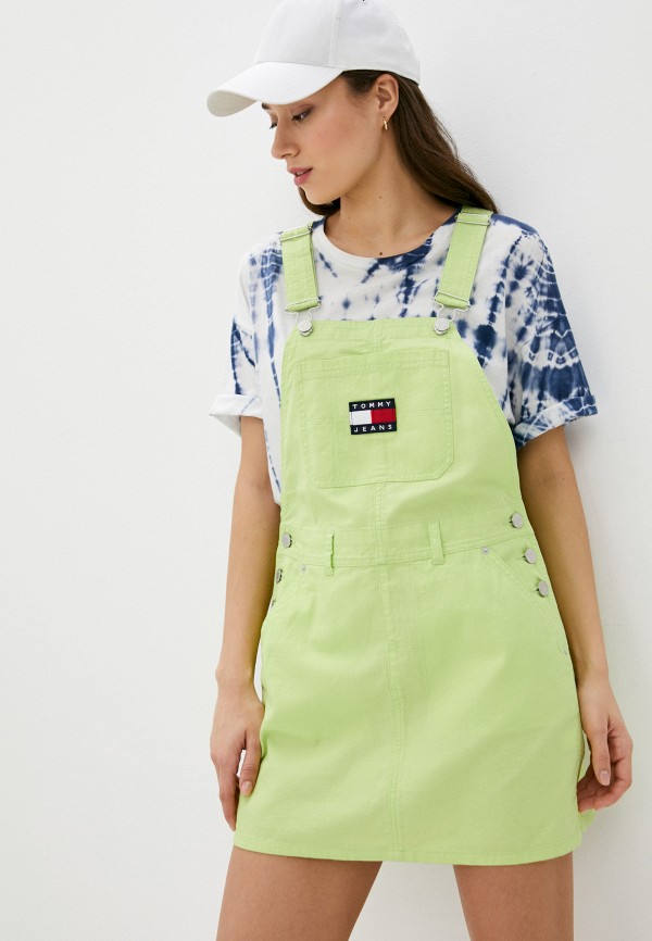 

Сарафан Tommy Jeans, Зеленый