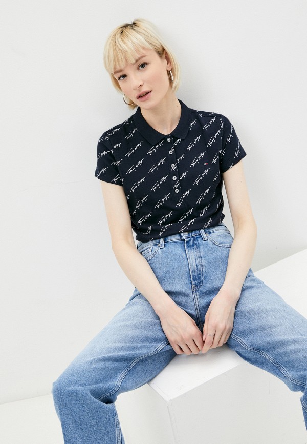 

Поло Tommy Hilfiger, Синий