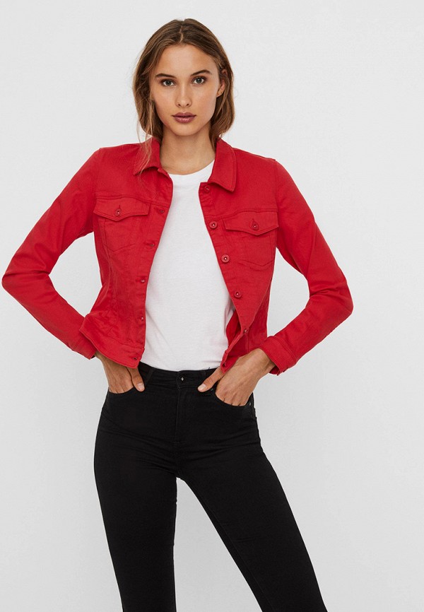 

Куртка джинсовая Vero Moda, Красный, Vero Moda RTLAAC773701