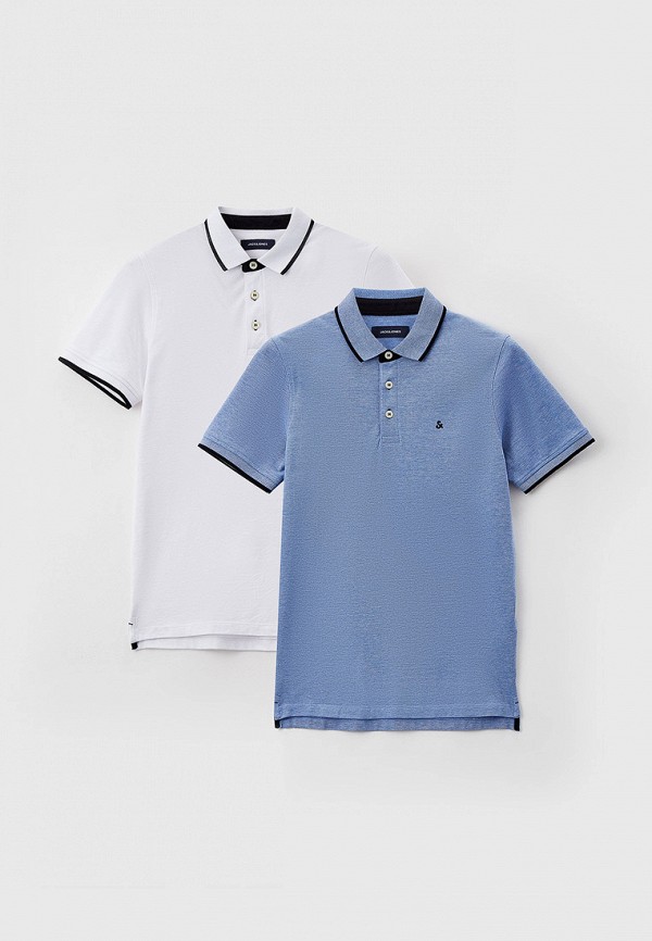 

Поло 2 шт. Jack & Jones, Белый;синий, Jack & Jones RTLAAC783801