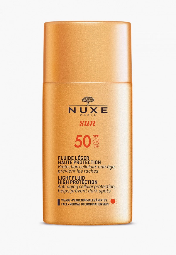 

Эмульсия для лица Nuxe, Белый, солнцезащитная SUN SРF 50, 50 мл