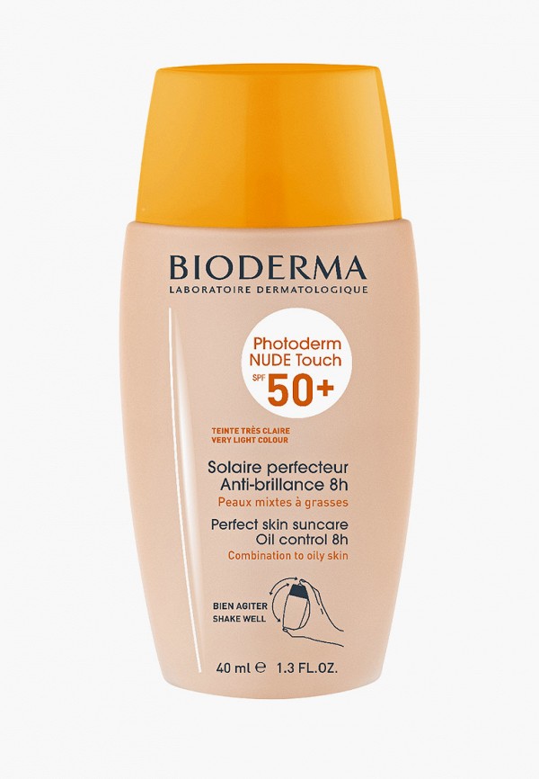 

Флюид для лица Bioderma, Бежевый, фотодерм с тоном SPF 50+ (очень светлый оттенок) 40 мл