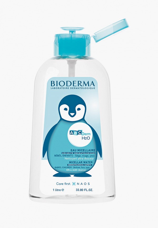 

Мицеллярная вода Bioderma, Прозрачный, АВСДерм Н2О, 1000 мл