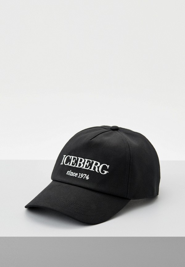 Бейсболка Iceberg черного цвета