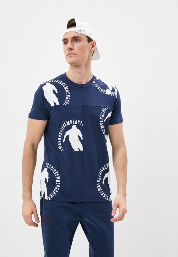 

Футболка Bikkembergs, Синий