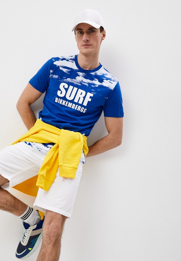 

Футболка Bikkembergs, Синий