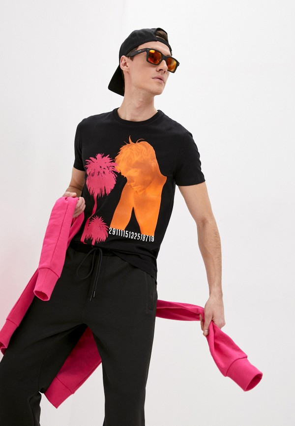 

Футболка Bikkembergs, Черный