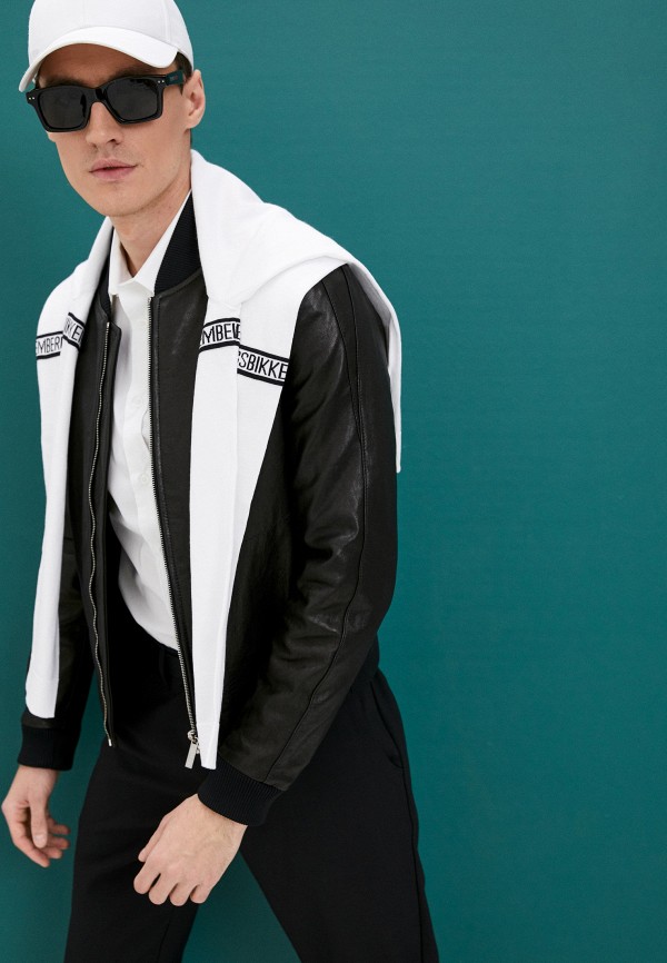 фото Куртка кожаная bikkembergs