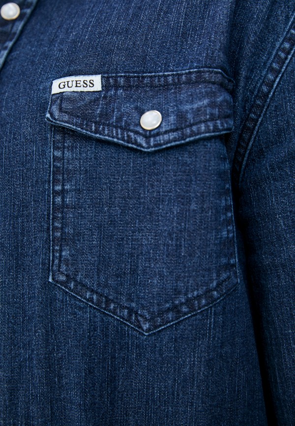 фото Рубашка джинсовая guess jeans