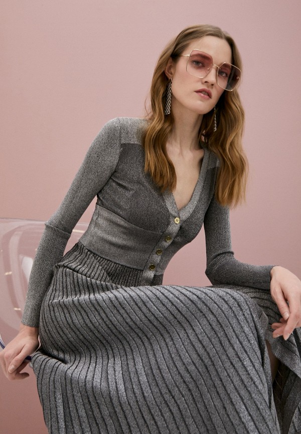 

Платье Pinko, Серебряный