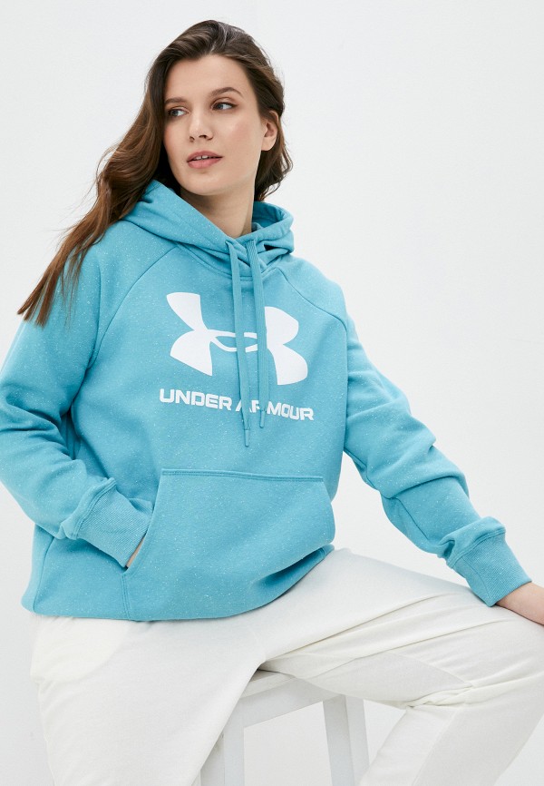 

Худи Under Armour, Бирюзовый, Rival Fleece Logo Hoodie