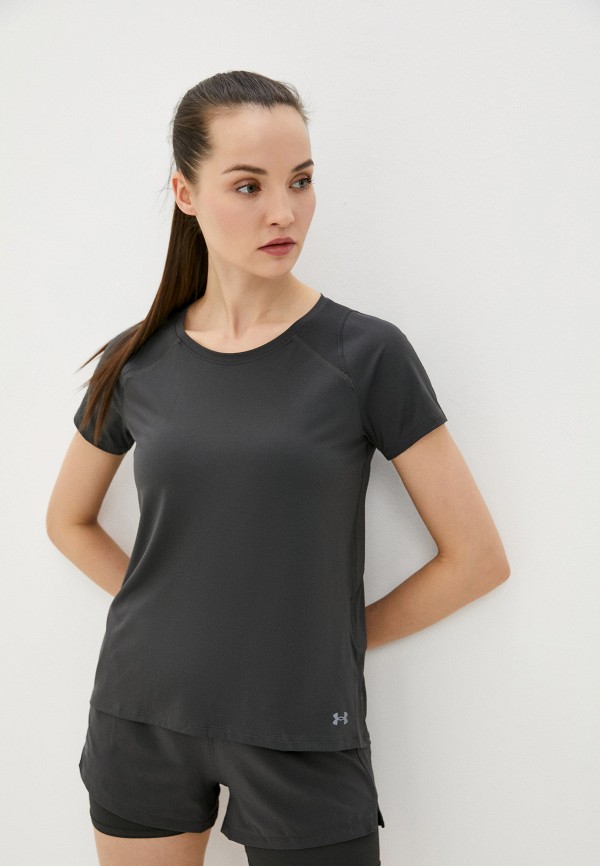 

Футболка спортивная Under Armour, Серый, UA IsoChill Run 200 SS