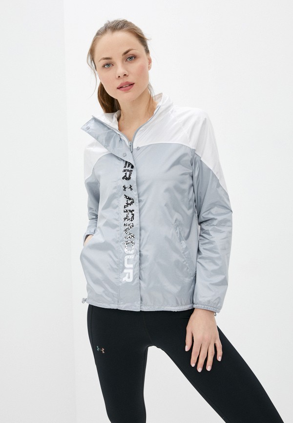 

Ветровка Under Armour, Серый, Recover Woven Shine FZ Jkt