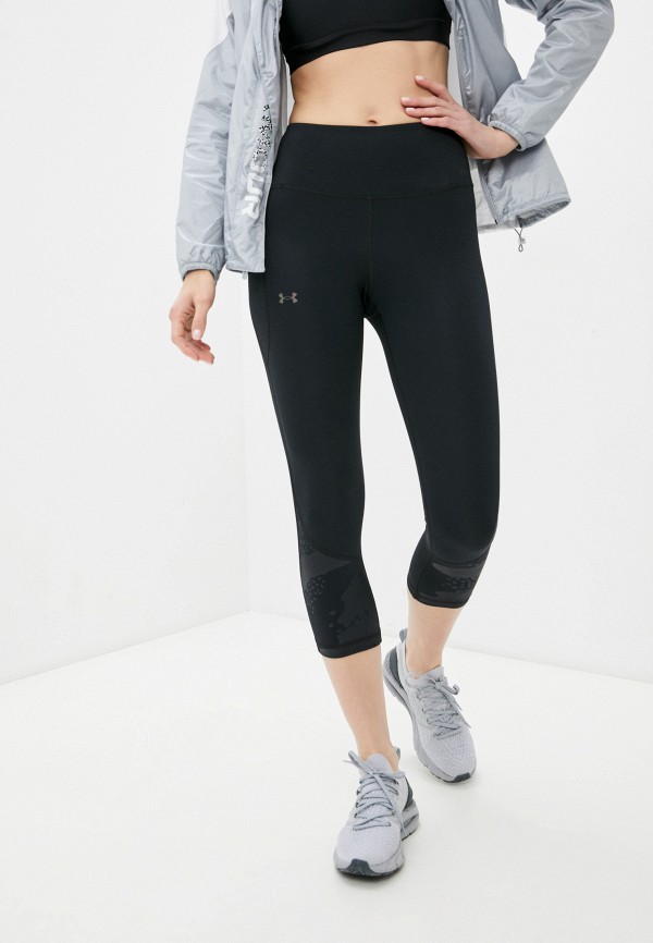 

Тайтсы Under Armour, Черный, UA Rush Tonal Capri PKT NS