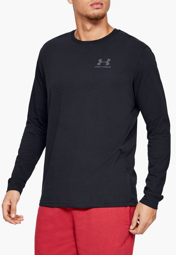 

Лонгслив спортивный Under Armour, Черный, UA SPORTSTYLE LEFT CHEST LS