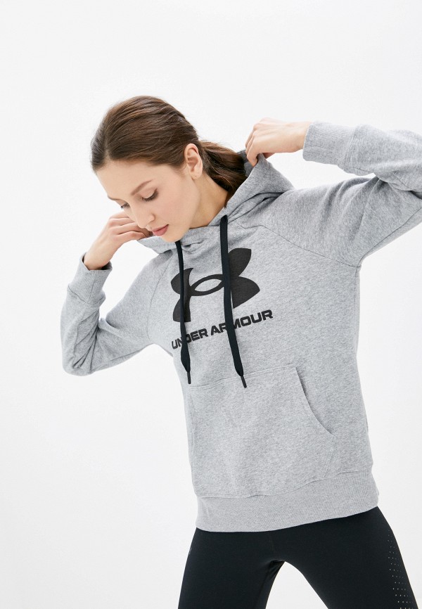 

Худи Under Armour, Серый, Rival Fleece Logo Hoodie