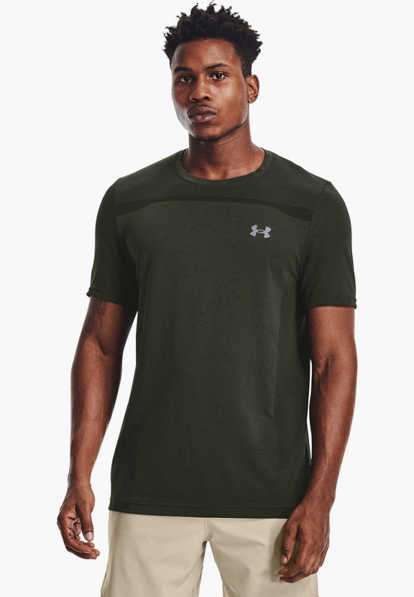 

Футболка спортивная Under Armour, Хаки, UA Seamless SS