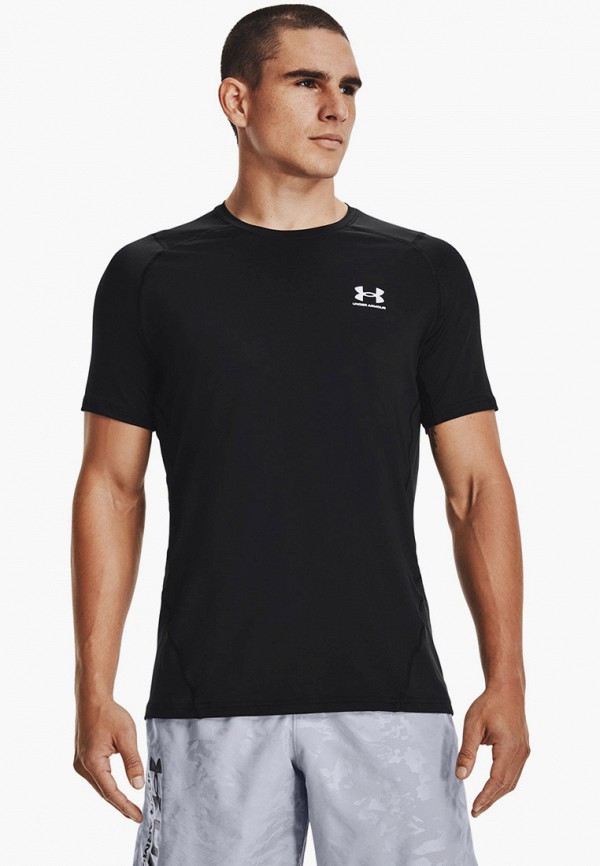 

Футболка спортивная Under Armour, Черный, UA HG Armour Fitted SS