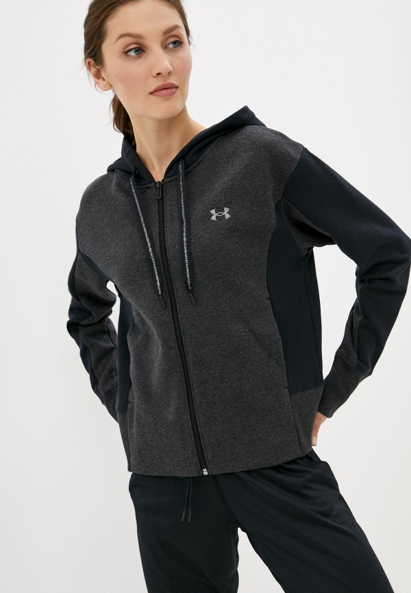 

Толстовка Under Armour, Серый, UA Rival Flce EMB FZ Hoodie